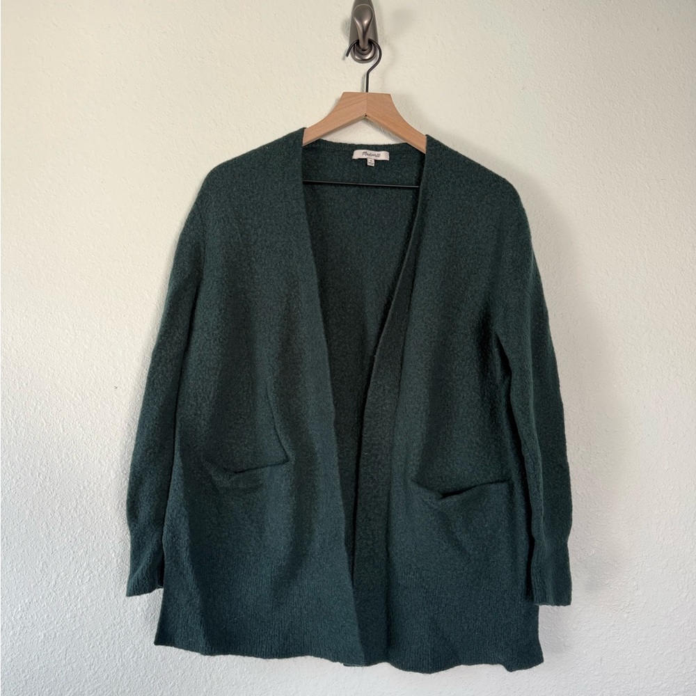 Madewell Cardigan in Forest Green Medium